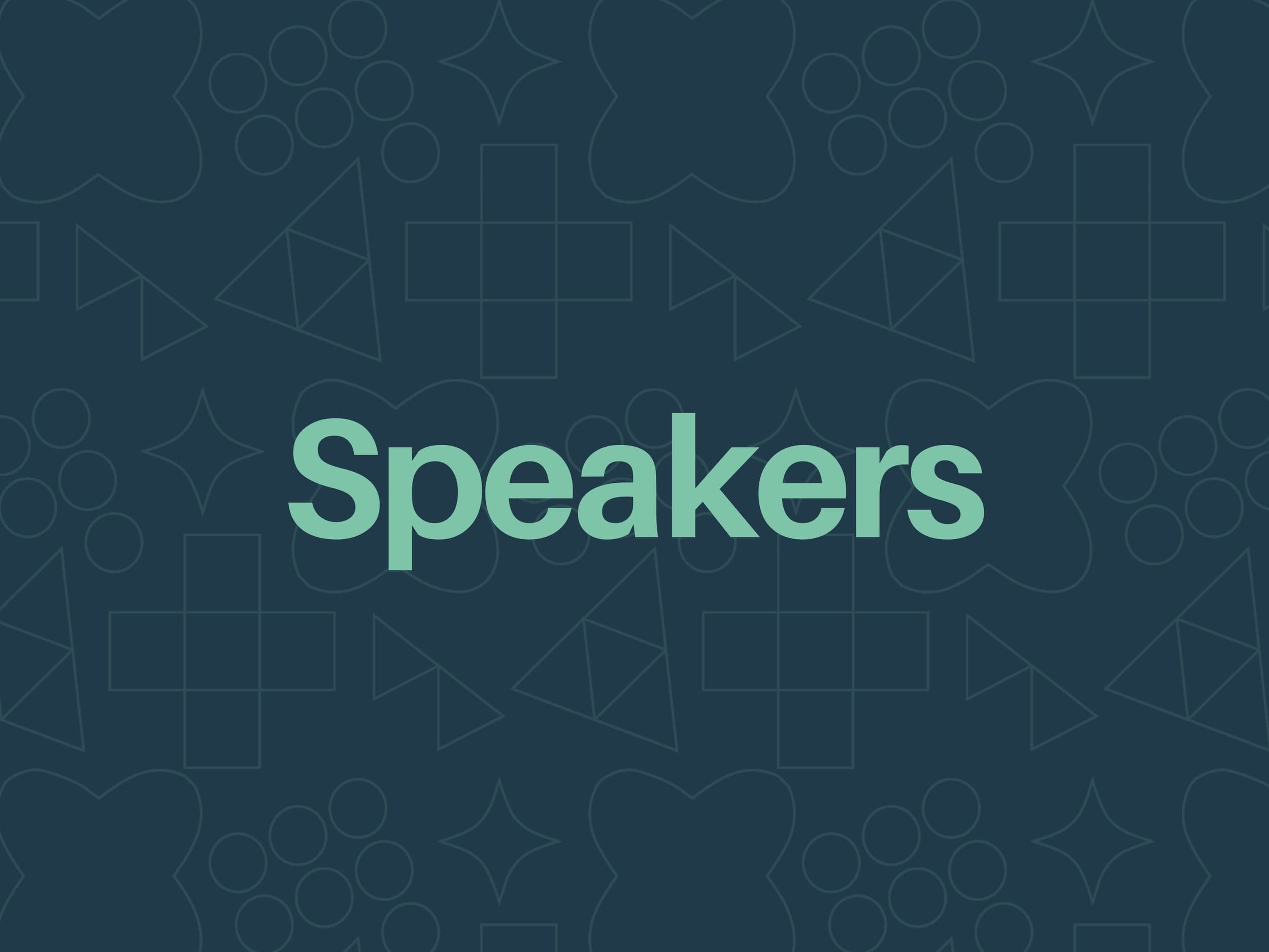 Conference Speakers